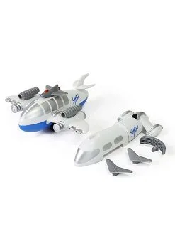 Magnetic Build-a-Spaceship Set -Fun Place Pop Store magnetic build a spaceship alt 1