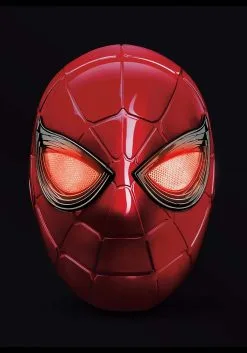 Marvel Spider-Man Iron Spider Electronic Legends Series Helmet -Fun Place Pop Store marvel legends series spider man iron spider elect alt 3