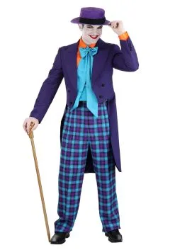 1989 Batman Men's Joker Suit Hat -Fun Place Pop Store mens 1989 batman joker suit hat alt 3