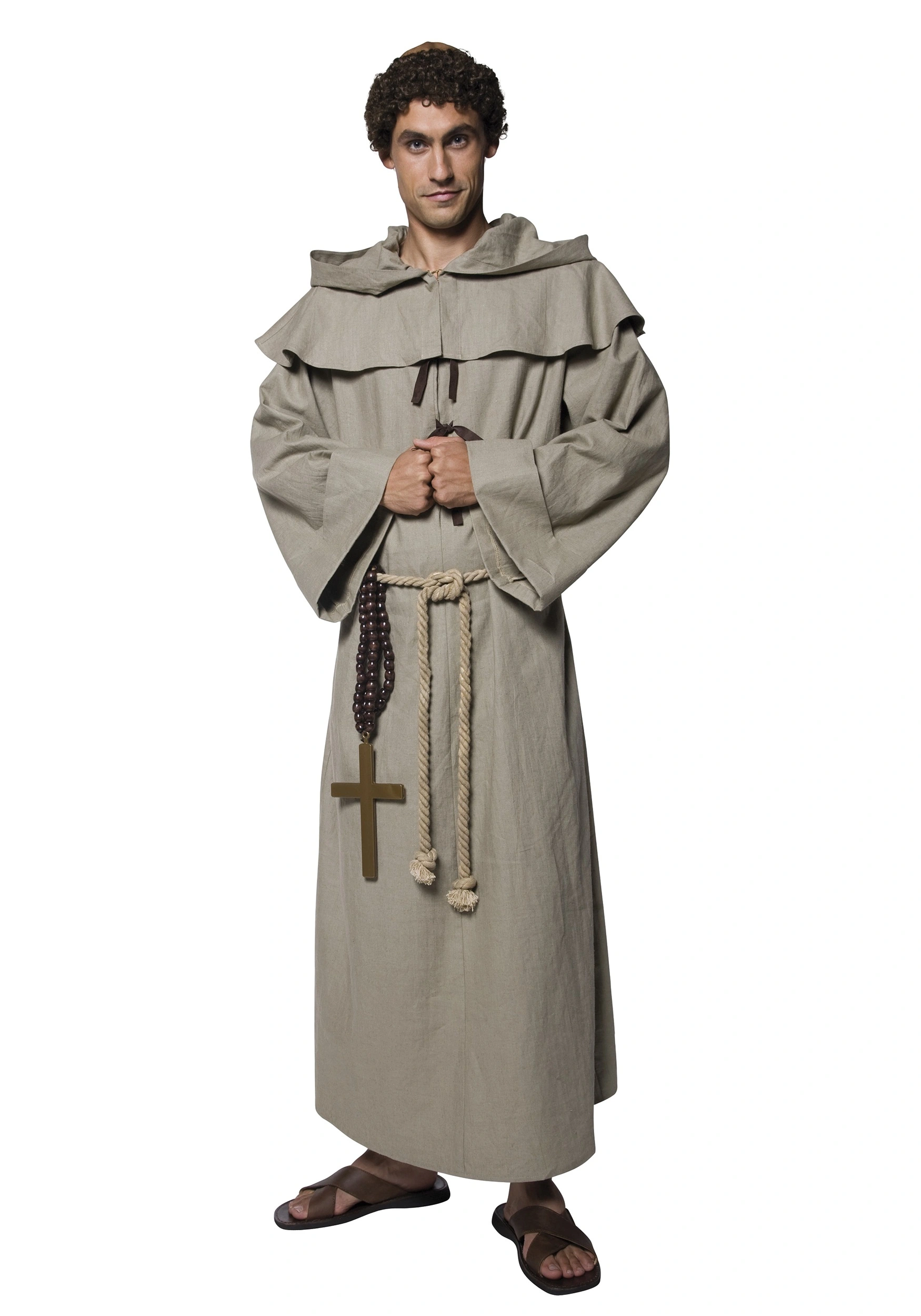 Friar Tuck Men's Costume 4 Friar Tuck Men's Costume - Image 2