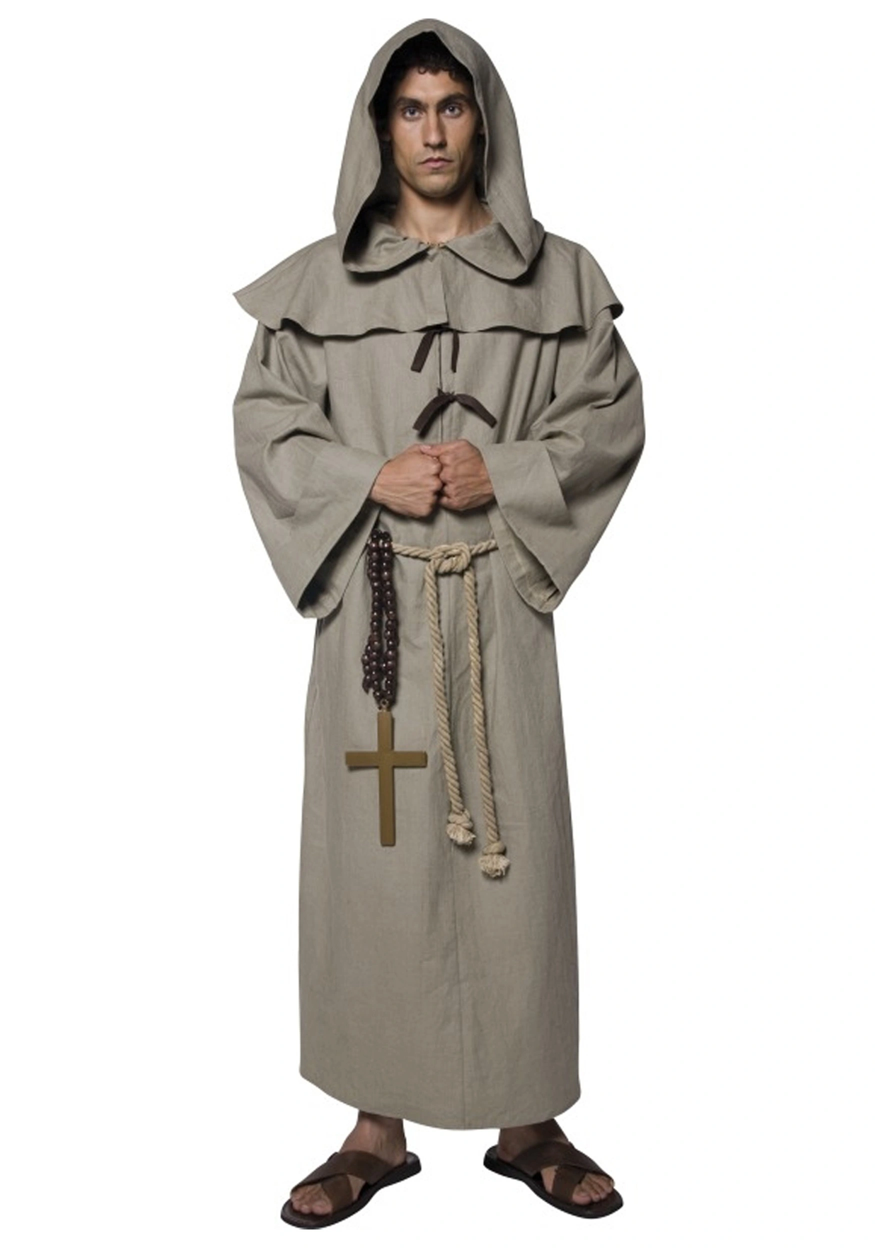 Friar Tuck Men's Costume 3 Friar Tuck Men's Costume