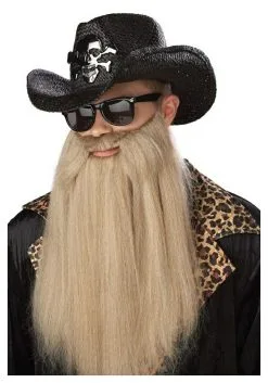 Well Dressed Man Long Blonde Beard