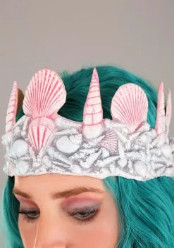 Pink Mermaid Crown -Fun Place Pop Store mermaid crown alt 2