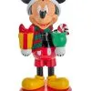 10" Mickey Mouse W/ Present Nutcracker 1 10" Mickey Mouse W/ Present Nutcracker -Fun Place Pop Store mickey mouse with present 10 nutcracker