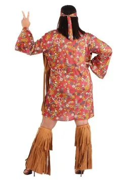 Peace & Love Plus Size Women's Costume 18 Peace & Love Plus Size Women's Costume -Fun Place Pop Store peace love plus size costume alt 7