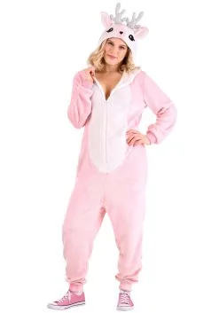 Exclusive Women's Pink Deer Costume