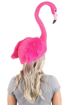 Tall Flamingo Costume Hat -Fun Place Pop Store pink flamingo hat alt 1