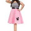 Plus Size Women's Poodle Skirt Costume | Womens 50s Costume