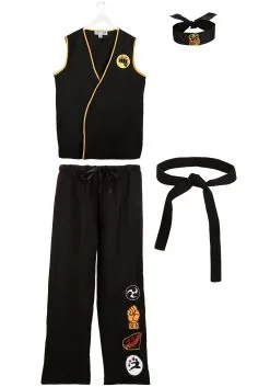 Plus Size Cobra Kai Costume | Karate Kid Costume | Exclusive -Fun Place Pop Store plus size cobra kai costume 6