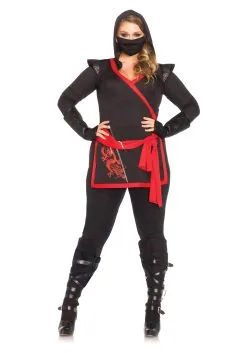 Ninja Assassin Plus Size Costume