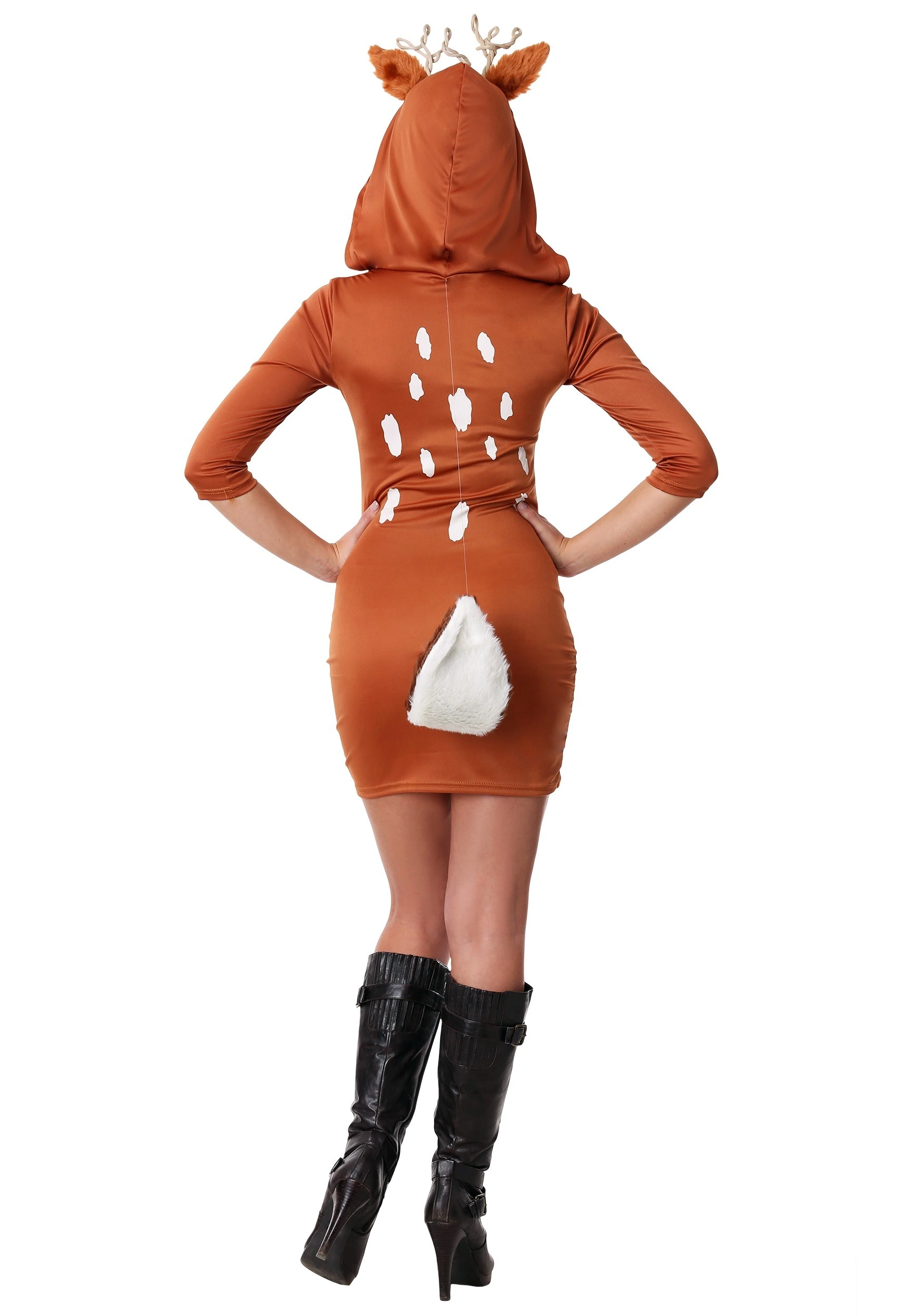 Women's Plus Size Sexy Deer Costume 5 Women's Plus Size Sexy Deer Costume - Image 3