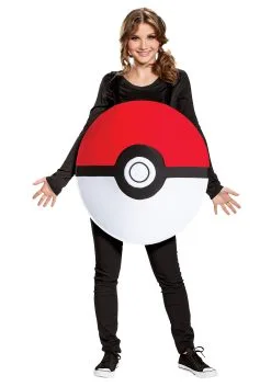 Pokemon Pokeball Classic Adult Costume