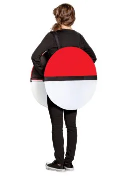 Pokemon Pokeball Classic Adult Costume -Fun Place Pop Store pokemon adult pokeball classic costume 3