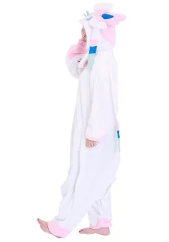 Pokemon Sylveon Kigurumi For Adults -Fun Place Pop Store pokemon adult sylveon kigurumi alt 3