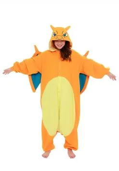 Pokemon Charizard Adult Kigurumi -Fun Place Pop Store pokemon charizard kigurumi for adults 1