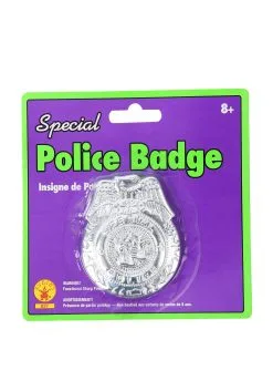 Toy Police Officer Badge