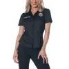 Police Shirt Costume ForAdult Women -Fun Place Pop Store police shirt costume for women