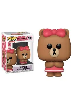 Funko POP Animation: Line Friends- Choco Figure