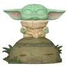 Funko POP Deluxe Star Wars: Mandalorian- Grogu Using The Force Bobblehead Figure -Fun Place Pop Store pop deluxe star wars mandalorian grogu using the