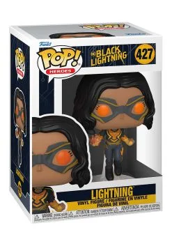 Funko POP! Heroes: Black Lightning- Lightning Figure -Fun Place Pop Store pop heroes black lightning lightning alt 2