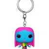 Funko POP! Keychain: Nightmare Before Christmas- Black Light Sally -Fun Place Pop Store pop keychain nightmare before christmas black light sally