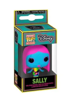 Funko POP! Keychain: Nightmare Before Christmas- Black Light Sally -Fun Place Pop Store pop keychain nightmare before christmas black light sally al