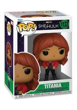 POP! Marvel: She-Hulk - Titania Figure For Adults -Fun Place Pop Store pop marvel she hulk titania figure alt 1