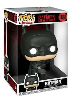 POP! Jumbo: The Batman - Batman 10" Super Sized Figure -Fun Place Pop Store pop movies the batman batman jumbo 10 inch figure alt 2
