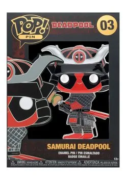 Funko POP Pins: Deadpool - Friends - Samurai Taco Deadpool -Fun Place Pop Store pop pins deadpool friends samurai taco deadpool alt 1