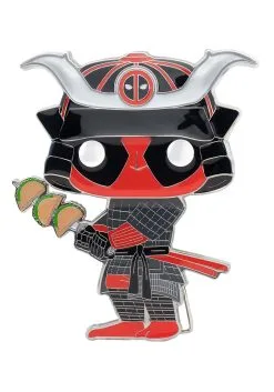 Funko POP Pins: Deadpool - Friends - Samurai Taco Deadpool -Fun Place Pop Store pop pins deadpool friends samurai taco deadpool alt 2
