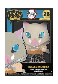 Funko Pop! Pins: Demon Slayer - Inosuke -Fun Place Pop Store pop pins demon slayer inosuke alt 1