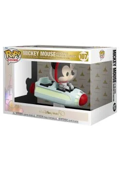 POP Ride Super Deluxe: WDW 50th Anniversary - Space Mountain With Mickey -Fun Place Pop Store pop ride deluxe wdw 50th space mountain mickey alt 1