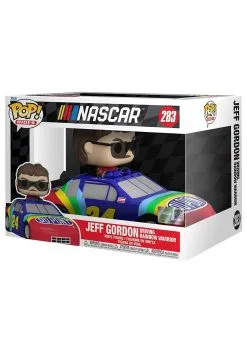 POP Ride SUPDLX: NASCAR - Jeff Gordon (Rainbow Warrior) Vinyl Vehicle -Fun Place Pop Store pop ride supdlx nascar jeff gordon rainbow warrior alt 1