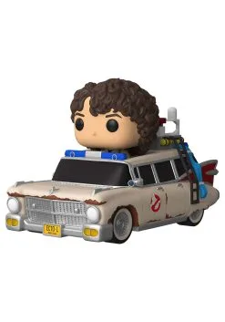 Funko POP Ride Super Deluxe: Ghostbusters: Afterlife - Ecto-1 W/Trevor Figure -Fun Place Pop Store pop ride super deluxe ghostbusters afterlife e alt 1