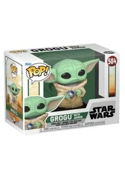 Funko POP! Star Wars: The Book Of Boba - Grogu With Armor -Fun Place Pop Store pop star wars the book of boba grogu with armor alt 1