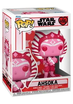 POP Star Wars: Valentines S2- Ahsoka Bobblehead FIgure -Fun Place Pop Store pop star wars valentines s2 ahsoka alt 1