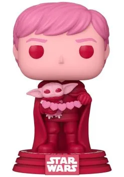 Funko POP Star Wars: Valentines S2 - Luke & Grogu Bobblehead Figure