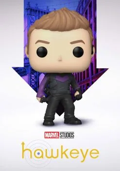 POP Television Figure: Marvel - Hawkeye Bobblehead Figure -Fun Place Pop Store pop television marvel hawkeye alt 1