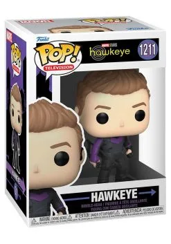 POP Television Figure: Marvel - Hawkeye Bobblehead Figure -Fun Place Pop Store pop television marvel hawkeye alt 2