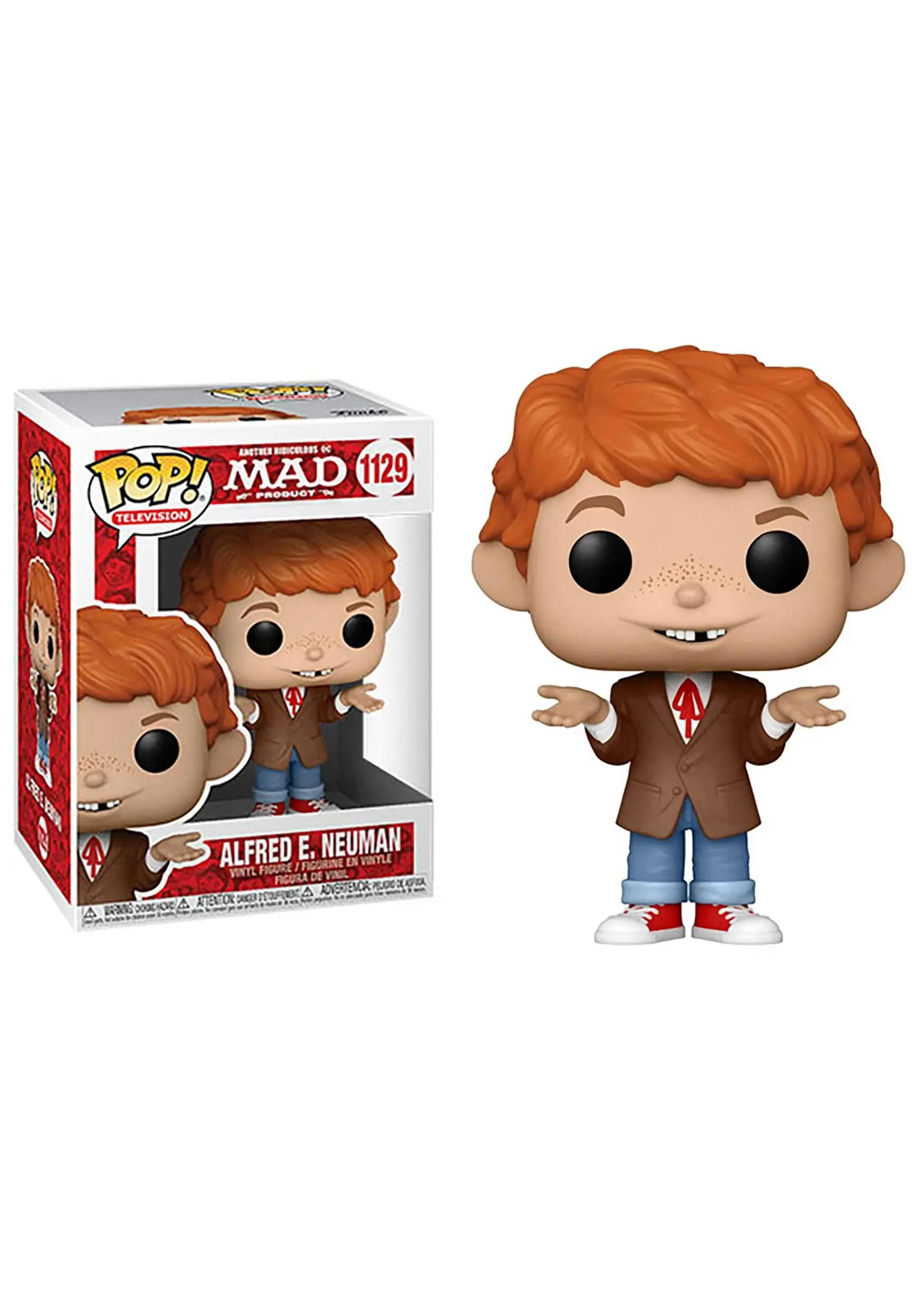 Funko POP TV: MAD TV- Alfred E. Neuman Figure 3 Funko POP TV: MAD TV- Alfred E. Neuman Figure