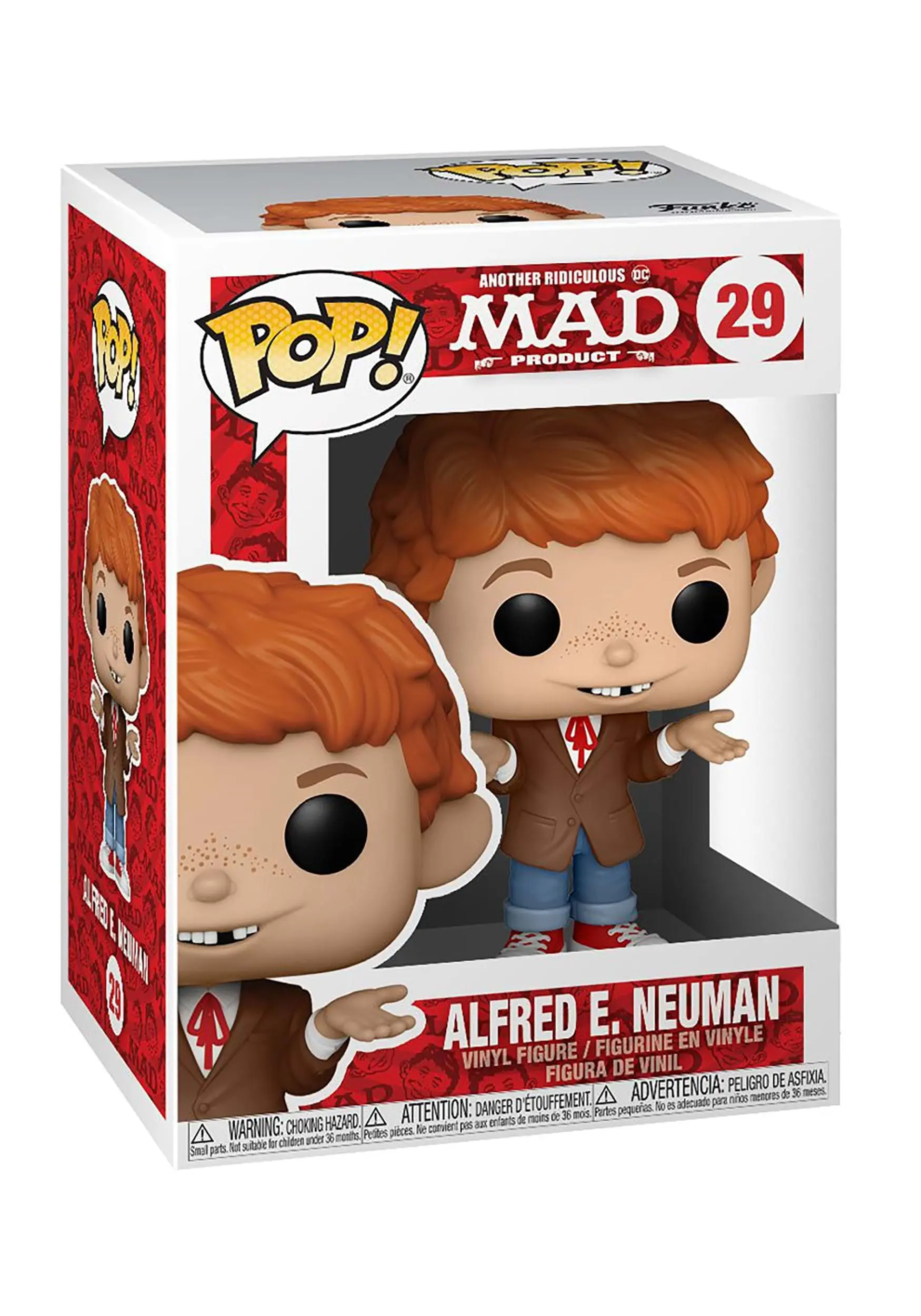 Funko POP TV: MAD TV- Alfred E. Neuman Figure 4 Funko POP TV: MAD TV- Alfred E. Neuman Figure - Image 2