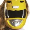 Power Rangers Yellow Ranger Mask For Adults -Fun Place Pop Store power rangers adult yellow ranger mask