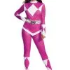 Power Rangers Pink Ranger Costume For Women 2 Power Rangers Pink Ranger Costume For Women -Fun Place Pop Store power rangers womens pink ranger costume