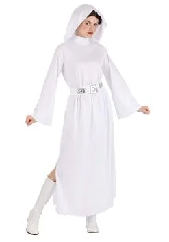 Princess Leia Hooded Costume For Adults
