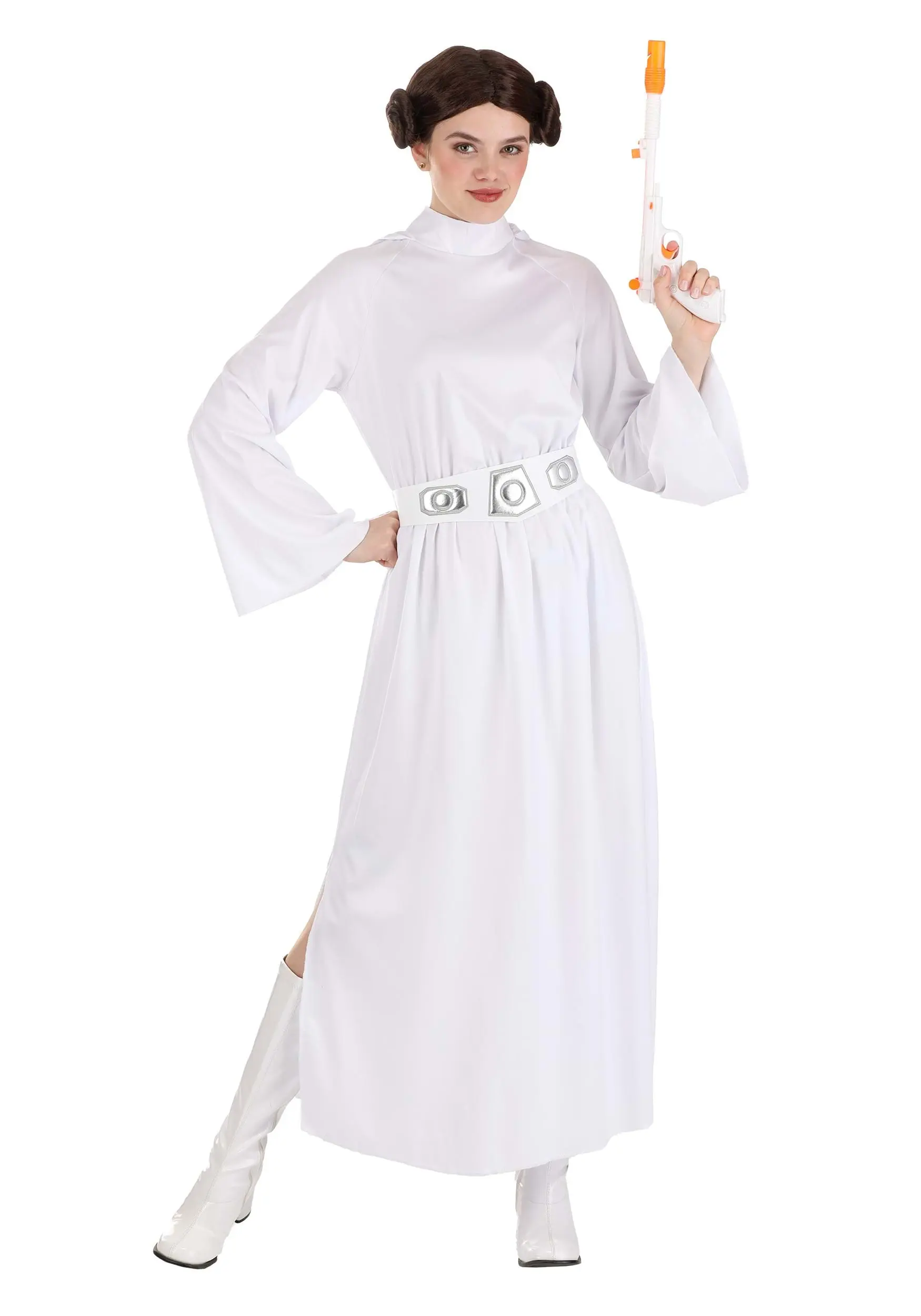Princess Leia Hooded Costume For Adults 6 Princess Leia Hooded Costume For Adults - Image 4