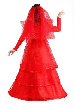Red Gothic Plus Size Wedding Dress Costume For Women 12 Red Gothic Plus Size Wedding Dress Costume For Women -Fun Place Pop Store red gothic plus size wedding dress costume 1