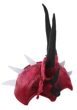 Red Dragon Soft Costume Hat -Fun Place Pop Store red soft dragon hat alt 3