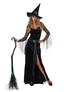 Womens Rich Witch Costume