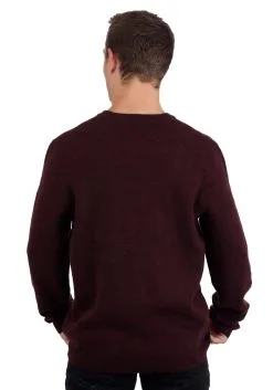 Ron Weasley Adult "R" Christmas Sweater 13 Ron Weasley Adult "R" Christmas Sweater -Fun Place Pop Store ron weasley r christmas sweater alt 3