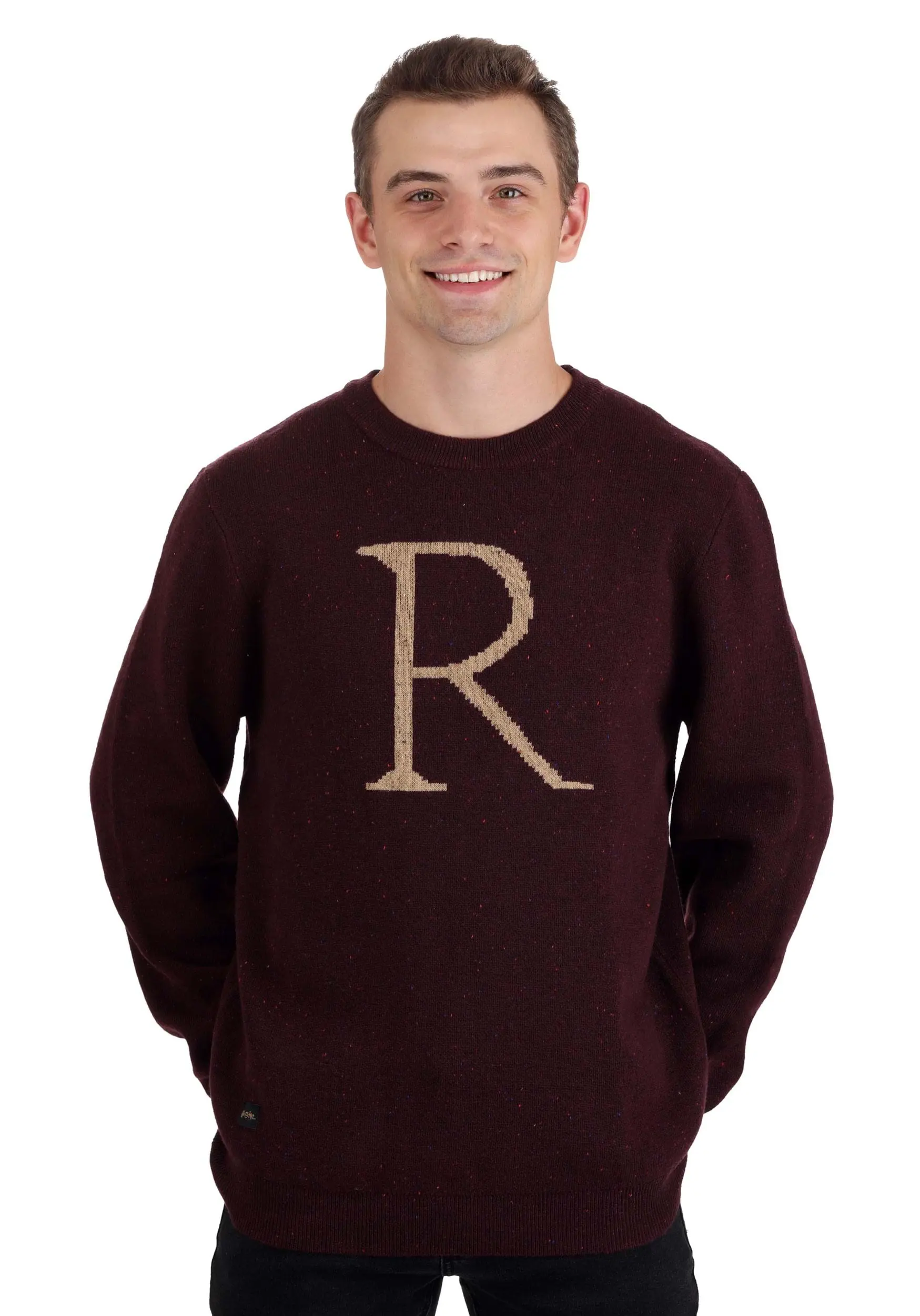 Ron Weasley Adult "R" Christmas Sweater 8 Ron Weasley Adult "R" Christmas Sweater - Image 6